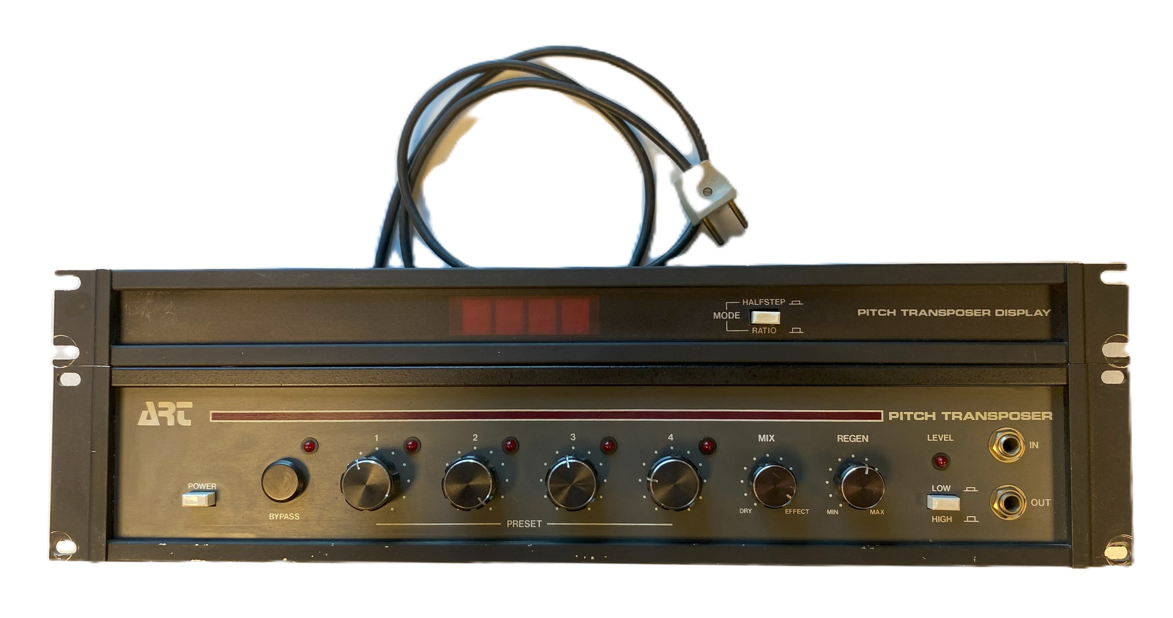(BRUGT) ART Model 129 Pitch Transposer med Display